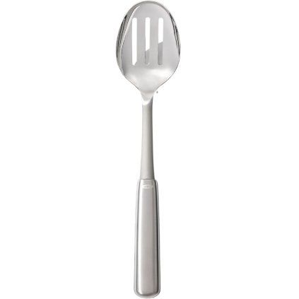 Lingură găurită STEEL 32 cm, argintiu, oțel inoxidabil, OXO