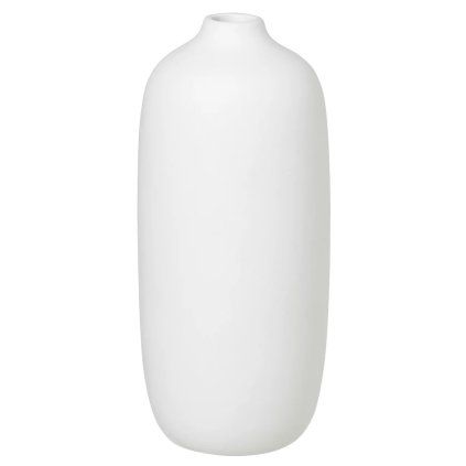 Vază CEOLA Blomus alb 18 cm