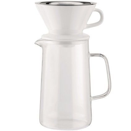 Aparat de cafea cu picurare lentă SLOW COFFEE 24 cm, sticlă, Alessi