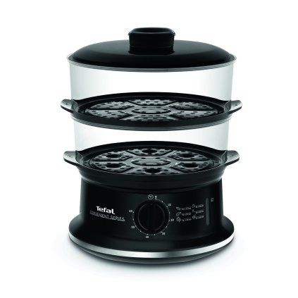 Oală de gătit cu aburi CONVENIENT SERIES VC140131 6 l, negru, Tefal