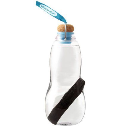 Sticlă pentru apă EAU GOOD 800 ml, albastru, tritan, Black+Blum