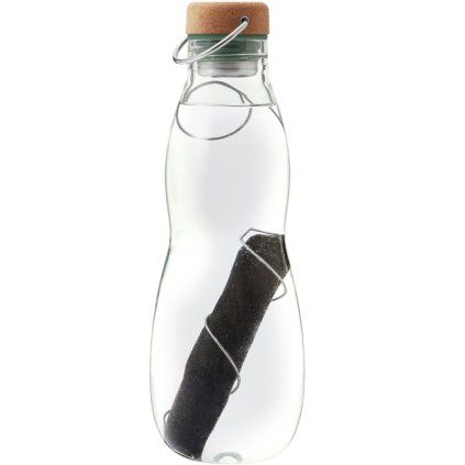 Sticlă pentru apă EAU GOOD 650 ml, măsline, sticlă, Black+Blum