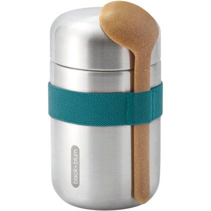 Cutie pentru prânz 400 ml, marin, oțel inoxidabil, Black+Blum