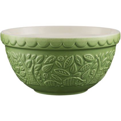 Bol de bucătărie IN THE FOREST 1,1 l, verde, ceramică, Mason Cash