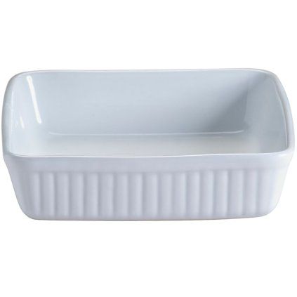 Farfurie pentru cuptor CLASSIC 24 cm, pătrat, alb, ceramică, Mason Cash