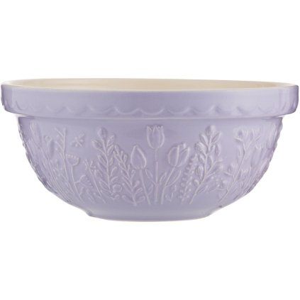 Bol de bucătărie IN THE MEADOW 2 l, violet, ceramică, Mason Cash