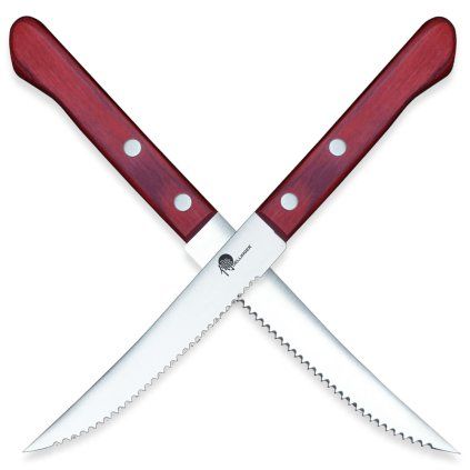 Cuțit pentru friptură EASY 10 cm, roșu, Dellinger
