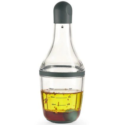 Agitator pentru dressing 180 ml, gri, plastic, Lékué