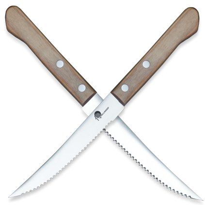 Cuțit pentru friptură EASY 10 cm, maro, Dellinger