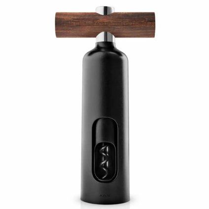Tirbușon de plută LIQUID LOUNGE 16 cm, negru, plastic, Eva Trio