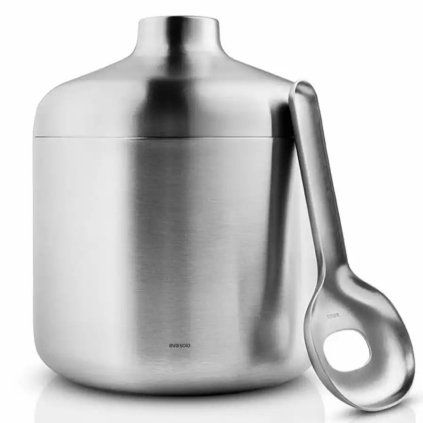 Găleată de gheață LIQUID LOUNGE 1,4 l, argintiu, oțel inoxidabil, Eva Trio