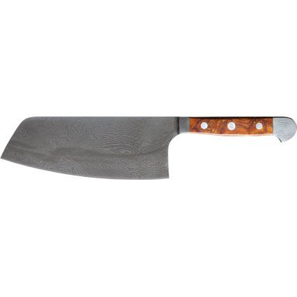 Cuțit japonez CHAI DAO DAO DAMASCUS 16 cm, maro, Güde
