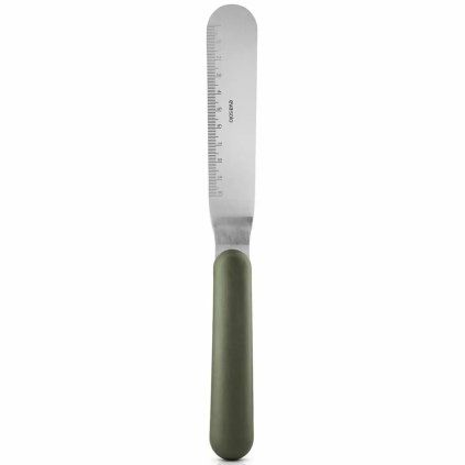 Spatulă pentru glazură GREEN TOOLS 27 cm, verde, oțel inoxidabil, Eva Trio