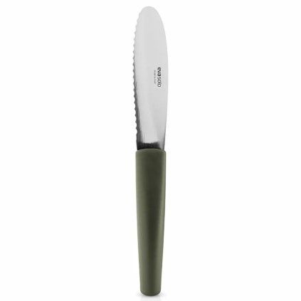 Cuțit pentru unt GREEN TOOLS 21 cm, verde, oțel inoxidabil, Eva Trio