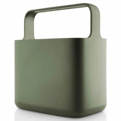 Organizator de bucătărie GREEN TOOLS 20 cm, verde, plastic, Eva Trio