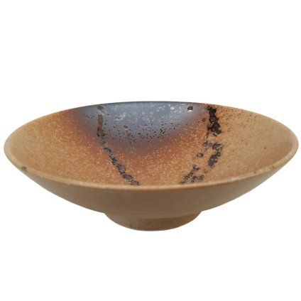Bol ceramică WABI SABI 900 ml, maro, ceramică, MIJ