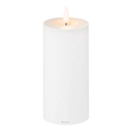 Lampă de birou NOCA 15 cm, LED, alb, plastic, Blomus