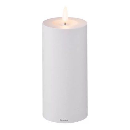 Lampă de birou NOCA 15 cm, LED, gri deschis, plastic, Blomus