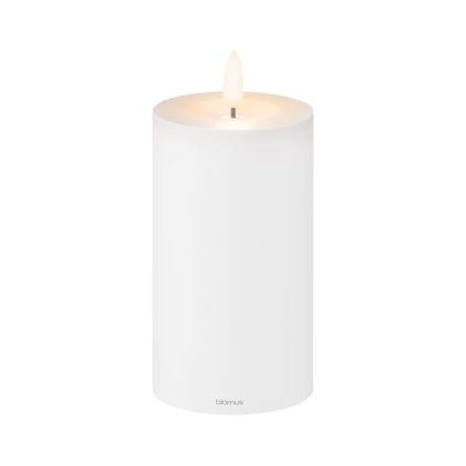 Lampă de birou NOCA 12,5 cm, LED, albă, plastic, Blomus