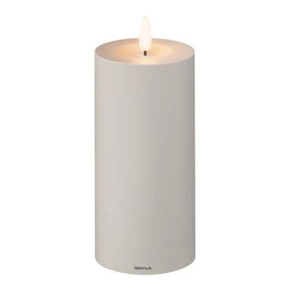 Lampă de birou NOCA 15 cm, LED, gri închis, plastic, Blomus