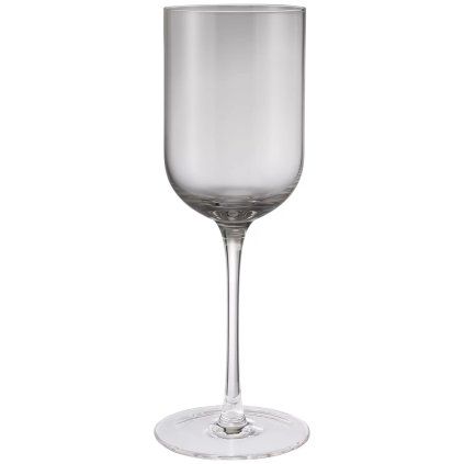 Pahar pentru vin alb FUUMI 310 ml, set de 4 buc, fumuriu, sticlă, Blomus