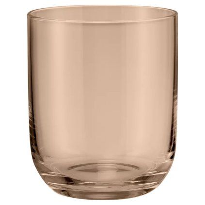 Pahar pentru apă FUUMI 340 ml, set de 4 buc, cafeniu, sticlă, Blomus