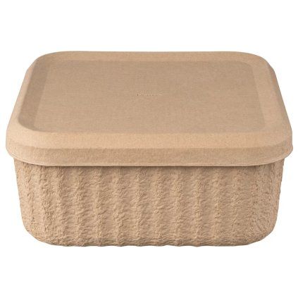 Container pentru depozitare REDO 32,5 x 15 cm, set de 2 buc, maro, hârtie, Blomus