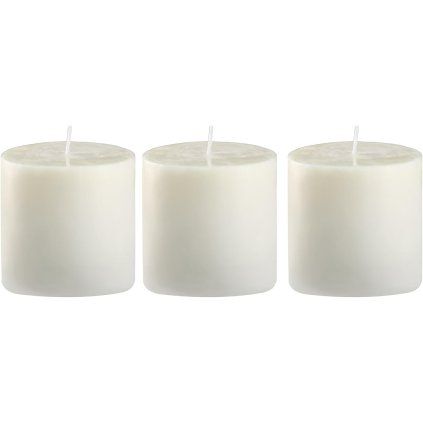 Lumânare parfumată VALOA SUMMER S 6 cm, set de 3 buc, rezervă, Blomus