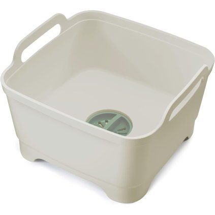 Bol de spălat WASH&DRAIN 851648 cremă, plastic, Joseph Joseph