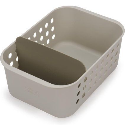 Cutie de depozitare pentru baie EASYSTORE 70587 35 cm, ecru, plastic, Joseph Joseph