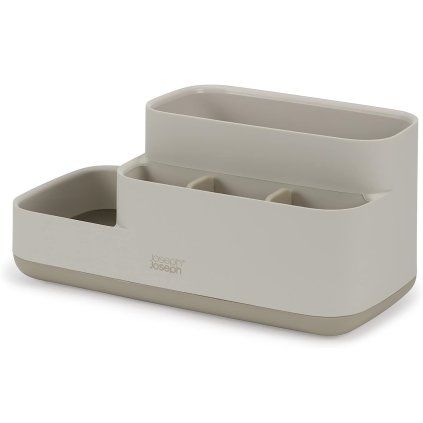 Organizator pentru baie EASYSTORE 70576 25 cm, ecru, plastic, Joseph Joseph