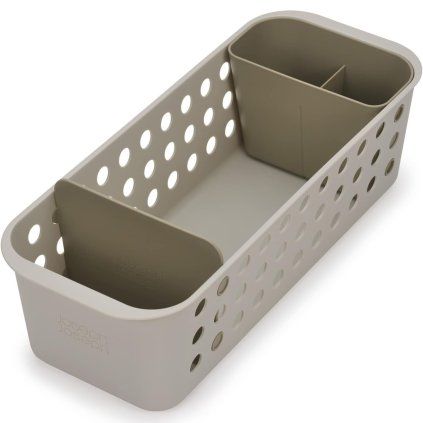 Cutie de depozitare pentru baie EASYSTORE 70586 40 cm, ecru, plastic, Joseph Joseph