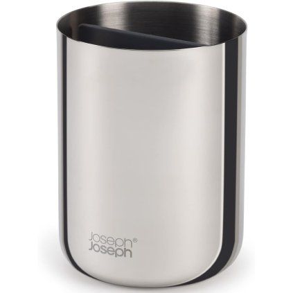 Cupa pentru periuță de dinți EASYSTORE LUXE 70580, argintiu, oțel inoxidabil, Joseph Joseph