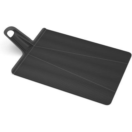 Tocător CHOP2POT 60202 38 x 21 cm, negru, plastic, Joseph Joseph