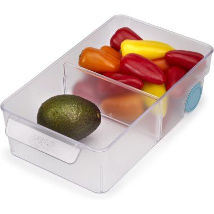 Organizator pentru frigider FRIDGESTORE 851663 31 cm, transparent, plastic, Joseph Joseph