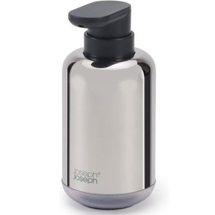 Dozator de săpun EASYSTORE LUXE 70582 300 ml, argintiu, oțel inoxidabil, Joseph Joseph