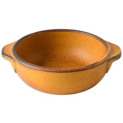 211662 zapekaci misa donabe 15 cm zluta keramika mij