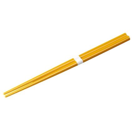 Bețișoare 22,5 cm, auriu / alb, bambus, MIJ