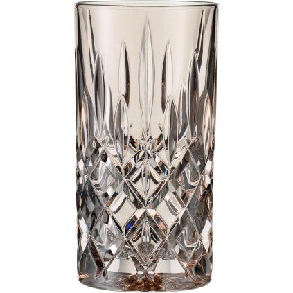 Pahar înalt pentru băuturi NOBLESSE FRESH COLORS 395 ml, set de 2 buc, taupe, Nachtmann