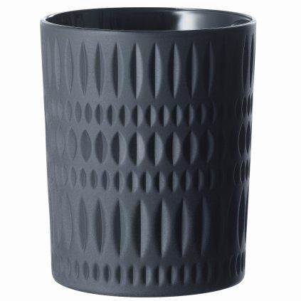 Pahar pentru apă ETHNO 304 ml, set de 2 buc, negru, Nachtmann
