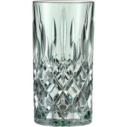 Pahar înalt pentru băuturi NOBLESSE FRESH COLORS 395 ml, set de 2 buc, mentă, Nachtmann
