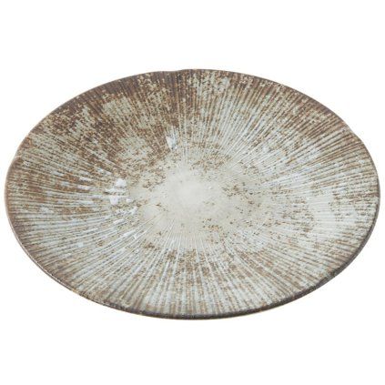 211644 predkrmovy talir ice whitewash 22 cm bila keramika mij