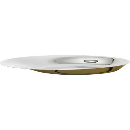 Tavă decorativă NORMAN FOSTER 46 cm, argintiu / auriu, oțel inoxidabil, Stelton