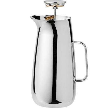 Aparat de cafea cu presă franceză NORMAN FOSTER 1 l, argintiu, oțel inoxidabil, Stelton