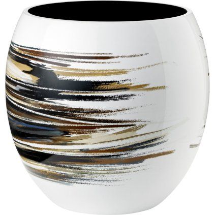 Vază STOCKHOLM LIGNUM 21 cm, alb, aluminiu, Stelton