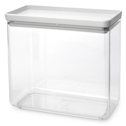 Recipient pentru depozitarea alimentelor TASTY PLUS 3,5 l, gri deschis, plastic, Brabantia