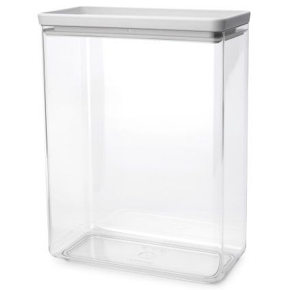 Recipient pentru depozitarea alimentelor TASTY PLUS 5,4 l, gri deschis, plastic, Brabantia
