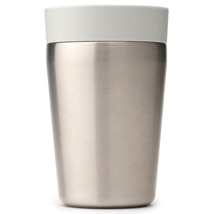 Cană termos MAKE & TAKE 200 ml, gri deschis, oțel, Brabantia