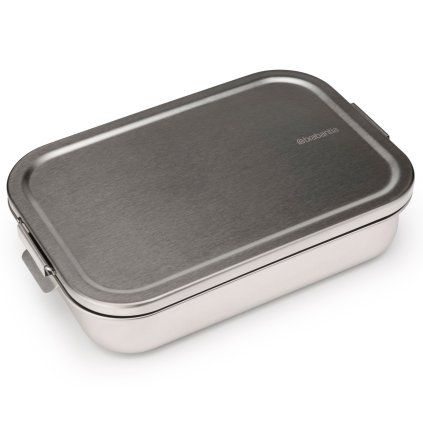 Cutie pentru prânz MAKE & TAKE 2 l, argintiu, oțel inoxidabil, Brabantia