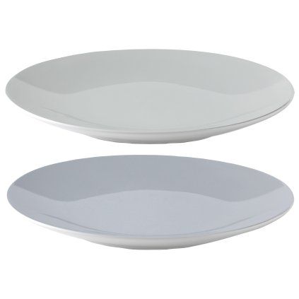 Farfurie pentru cină EMMA 22 cm, set de 2 buc, albastru, ceramică, Stelton